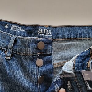Highest rise vintage straight jeans